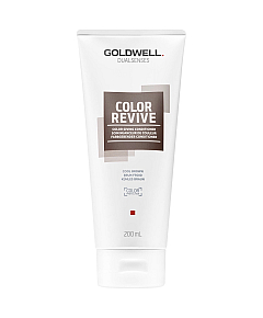 Goldwell Dualsenses Color Revive - Тонирующий кондиционер для обновления цвета волос, тон Холодный коричневый 200 мл